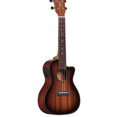 Alvarez AU66CCESHB Artist Concert Acoustic Electric Ukulele Shadowburst image 2