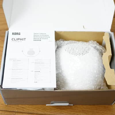 Korg CH01 CLIPHIT 3pc Clip Trigger Drum Kit - White image 3