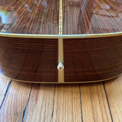 1975 Martin D-28L Left Handed Dreadnought Acoustic Guitar w/ OHSC image 13