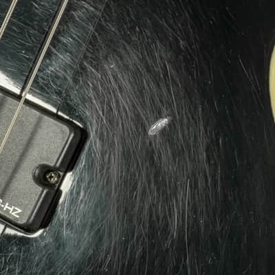 Schecter - Devil Tribal - Early 2000s Double-Cut Electric Bass Guitar - w/ Bag, Black - x3911 USED image 10