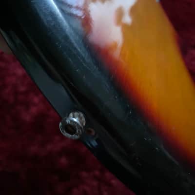 c.1968 Teisco V-2 Mosrite Style MIJ Vintage Guitars “Sunburst” image 13
