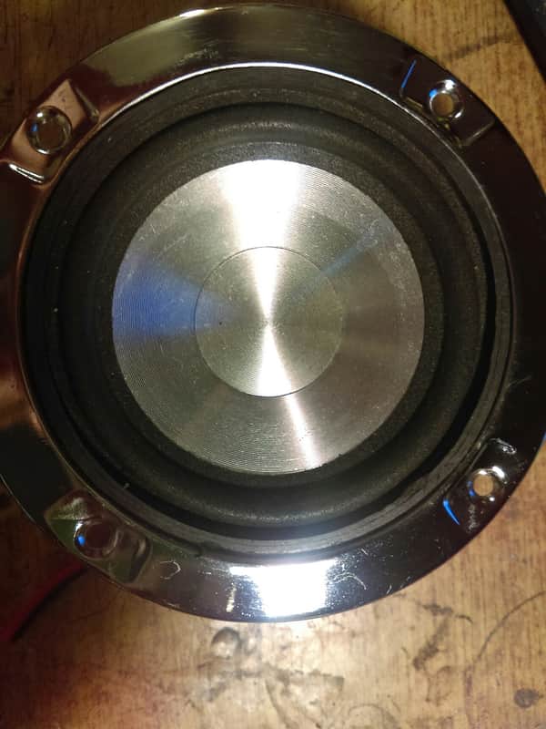 Midrange Speaker digital Audio Studio reference Series II 5.25" Chrome Mid-bass/midrange driver PMR! image 1