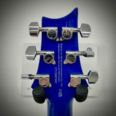 PRS SE Custom 24 Semi Hollow Piezo - Lake Blue image 6