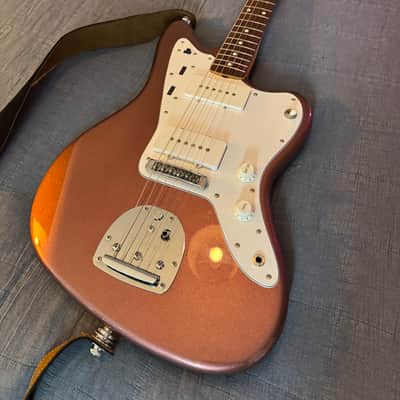 2002 Fender Japan CIJ JM66-80 BMT Jazzmaster Burgundy Mist Matching Headstock Rare Color #12/120, Recent Refret image 4