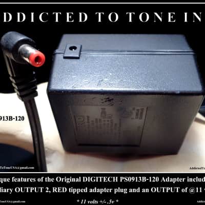 DigiTech PS0913B-120-B 9V Power Supply 2000s / B-Stock image 4