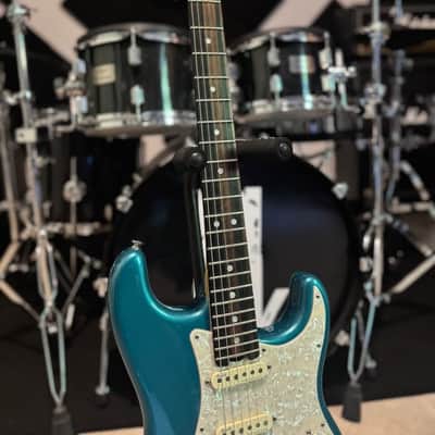 Fender 2017 American Elite Fender Strat 2017 - Blue image 3