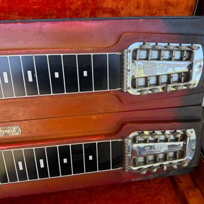 Fender 2000 pedal steel guitar 1960s - Sunburst image 9