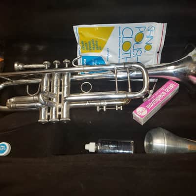 Bach Stradivarius 180S37 Silver Trumpet--Serviced, Chem Cleaned! image 1