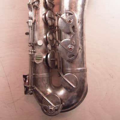 Tenorsaxophon Amati  classic deluxe 60er - silber mit Mundstück & Ersatzteilen image 3