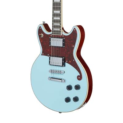 D'Angelico DAPBRISBMCS PREMIER BRIGHTON Double Cutaway Solid Body 6-String Electric Guitar w/Gig Bag image 4