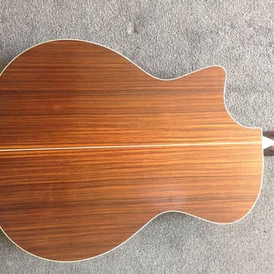 Eastman AC222CE Grand Auditorium Acoustic-Electric Guitar w/HC, Rosewood, Natural Satin Finish image 2