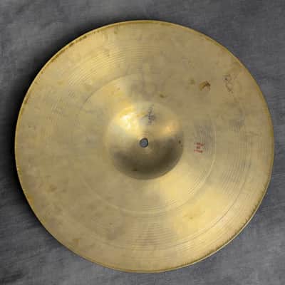 1980s Sabian B20 14" Hi-Hat Pair image 9