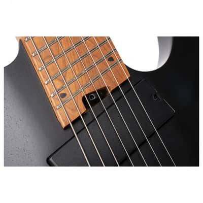 Cort KX307MSOPBK KX Series Multi Scale Mahogany Body Roasted Maple Neck 7-String Electric Guitar image 11