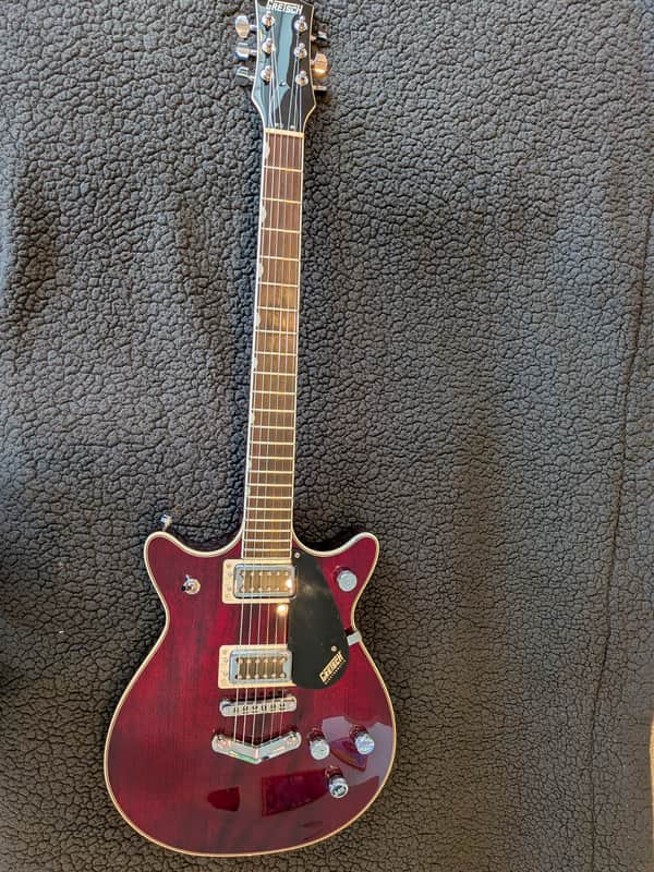 Gretsch G5222 Electromatic Double Jet BT with V-Stoptail 2020 - Present - Walnut Stain image 1