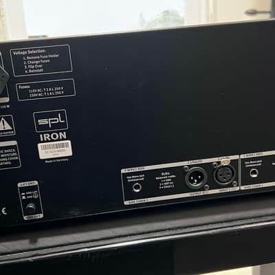 SPL 1520 Iron Mastering Compressor - Black image 2