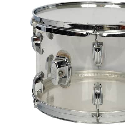 Vintage Ludwig Clear Vistalite 8x12 Tom 1970s image 4