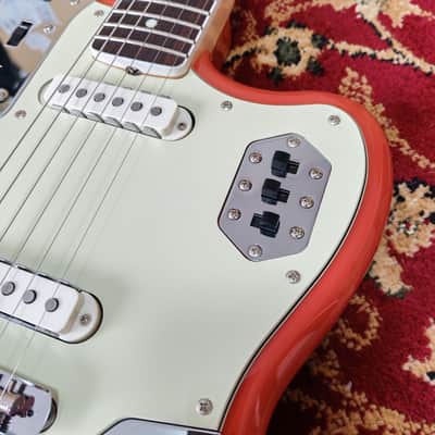 2025 Fender Japan FSR Traditional II 60's Jaguar Fiesta Red, USA pure vintage '65 pickups - Store Order MIJ JD 25 image 4