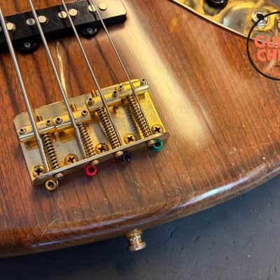 1991 Fender Japan Order Made JB62-65 ’62 Reissue Jazz Bass Walnut MIJ Gold HSC image 18