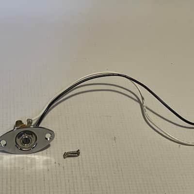 MIM Charvel Pro Mod San Dimas Guitars Chrome Factory Football Input Jack image 1