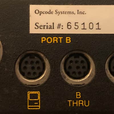 Opcode Studio 4 8-port MIDI interface with SMPTE around 1990 image 6