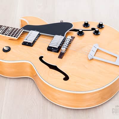 1981 Gibson ES-175 Vintage Hollowbody Guitar Natural, Time Capsule w/ Tim Shaw PAFs, Case image 10