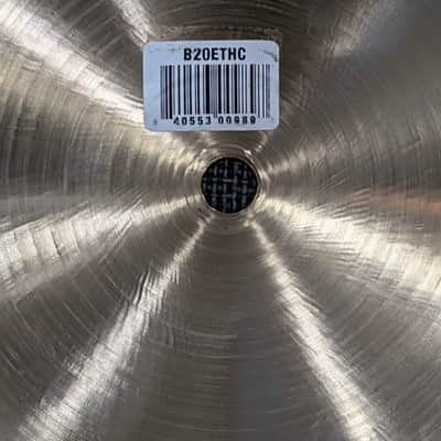 Meinl 20" Byzance Traditional Extra Thin Hammered Crash 2001 - Present - Traditional imagen 7