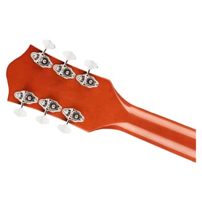 Gretsch G5420T Electromatic Classic Hollow Body Electric Guitar w/Bigsby, Laurel Fingerboard, Orange Stain image 6