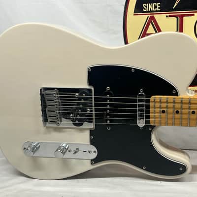 Fender Deluxe Nashville Telecaster Tele Electric Guitar - White Blonde image 2