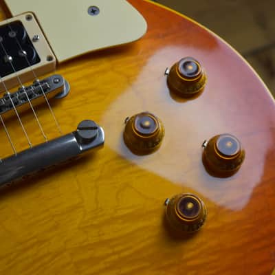 1982 Greco “Mint Collection” EG58-120 | EGF-1200 – Cherry Sunburst Nitro, Brazilian RW, Dry ’82 PAFs, MIJ FujiGen, Super Real image 10