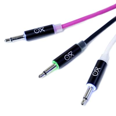 Oxi Instruments Glows LED Eurorack Patch Cables (5 pack) image 2