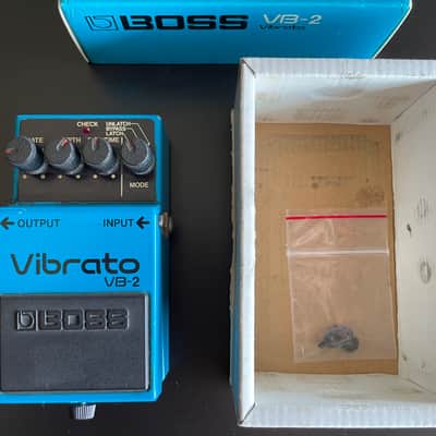 Boss VB-2 Vibrato (Black Label) 1983 W/ Box image 6