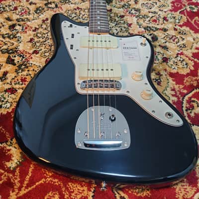 *NEW IN BOX* 2026 Fender Japan Heritage 60s Jazzmaster Black Nitro Lacquer Finish with Matching Headstock, Fender Flagship Tokyo Store Exclusive Color, MIJ JD26 image 10