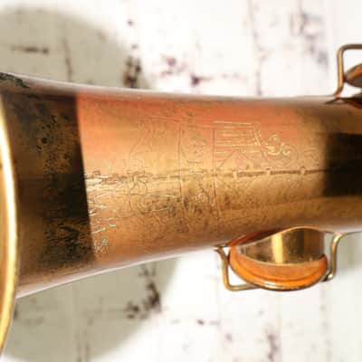 1925 Buffet Crampon Paris Evette-Schaffer Tenor Saxophone w/ OHSC image 10