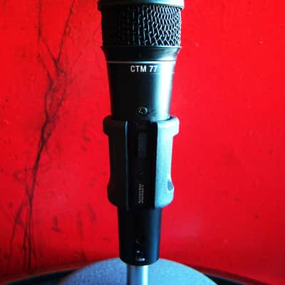 Vintage RARE 1990's Astatic CTM77 Condenser cardioid microphone Low Z w accessories # 1 image 7