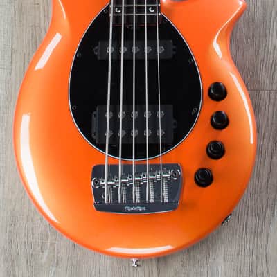MUSICMAN BONGO5 HS タンジェリン　パール Ernie Ball Music Man Bongo 5 HS Bass Guitar - Tangerine Pearl