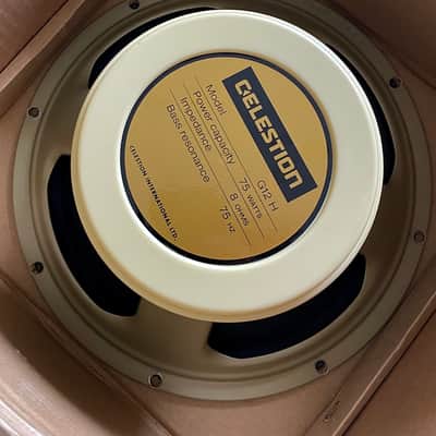 Celestion G12H-75 Creamback 12"  75-Watt 8 Ohm Speaker 2010s - Black image 1