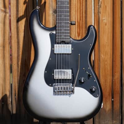 Schecter USA CUSTOM SHOP Nick Johnston Traditional HH Atomic Mercury Aged Nitro 6-String Electric Guitar w/ Black Tweed Case image 4