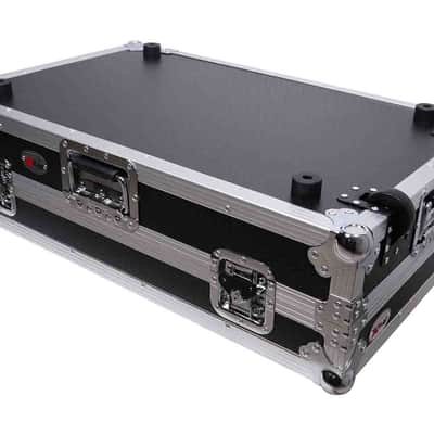 ProX XS-DDJFLX10 WLT Flight Style Road Case Pioneer DDJ-GRV6 or DDJ-FLX10 DJ Controller with Laptop Shelf image 8