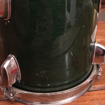 Mapex M Series 8 x 8 Inch Tom - Maple/Birch Shell in Green Lacquer - with Iso Mount image 5