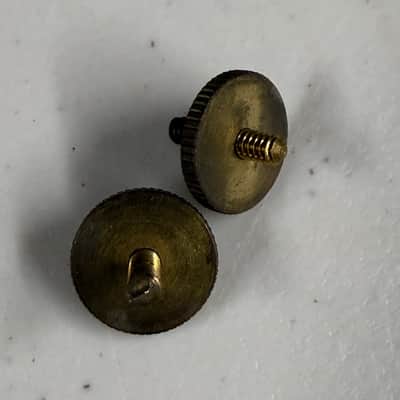 Gibson Archtop Bridge Height Adjustment Wheels and Screws 1950's (M-583) image 1