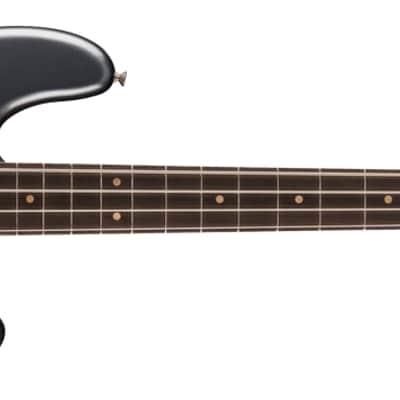 Fender Limited Edition Vintera II Road Worn '60s Precision Bass, Rosewood Fingerboard, Charcoal Frost Metallic image 8