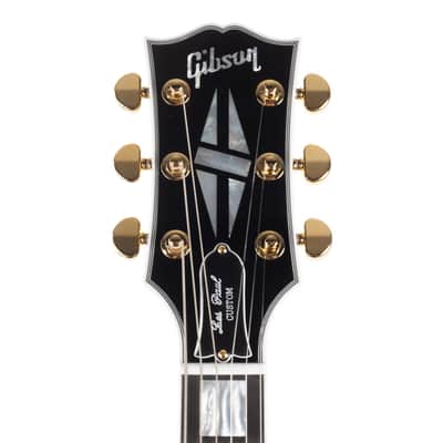 Gibson Custom Les Paul Custom Long Scale - Ebony image 6