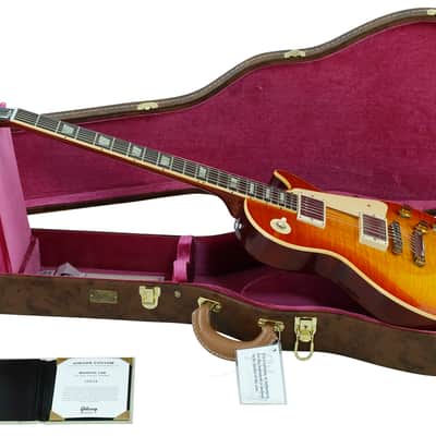 Gibson Custom Shop Murphy Lab '60 Les Paul Standard Reissue Ultra Light Aged 2022 - Orange Lemon Fade image 8