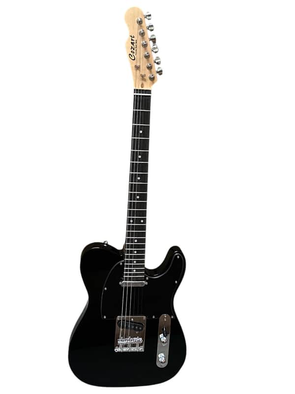 CUSTOM TELE STYLE 6 STRING SOLID ASH ELECTRIC GUITAR WITH REVERSE