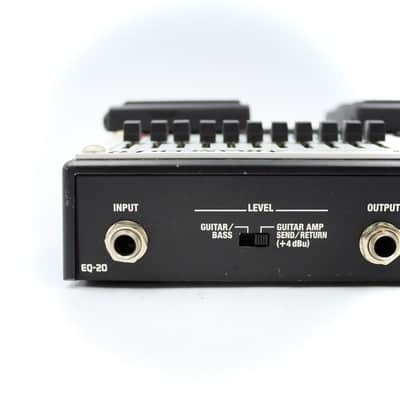 Boss EQ-20 Graphic Equalizer Advanced EQ Guitar Effect Pedal image 10