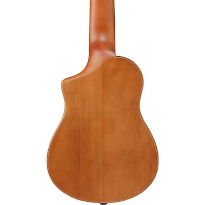 Immagine Ibanez AUP10N Nylon 6-String Piccolo Acoustic Guitar - Light Brown Sunburst - 8