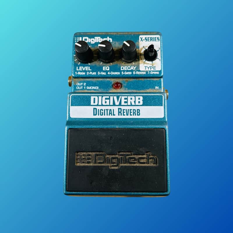 DigiTech Digitech DigiVerb Digital Reverb Pedal image 1