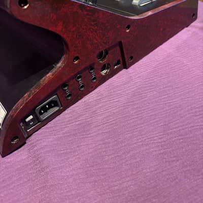 Moog Sub Phatty & Little Phatty or Stage2 Replacement side panels. Red polyester Wrap paint gloss finish. image 6