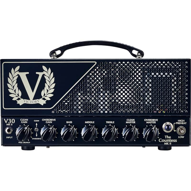 Victory Amps V30 The Countess MkII Compact Series 2-Channel 42-Watt Guitar Amp Head image 1