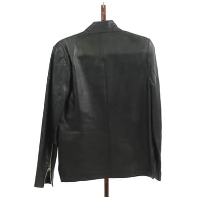 W118 by Walter Baker Diagonal Zip Leather Jacket Owned by Sheila E. image 6